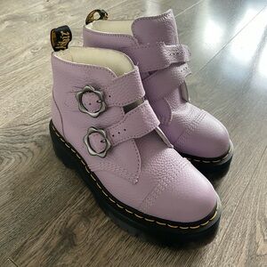 Flower Buckle Dr. marten Boots